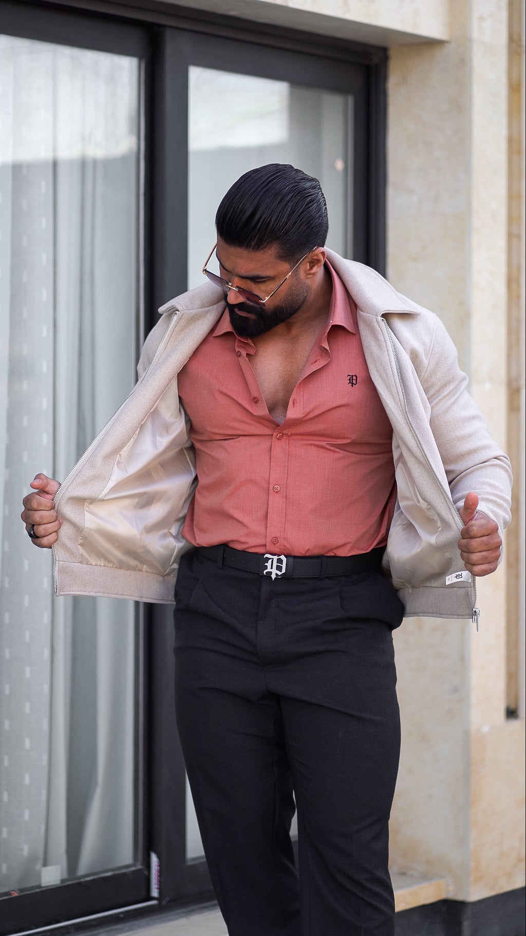 DAY ONE MELTON WOOL JACKET (FE) - D1A109