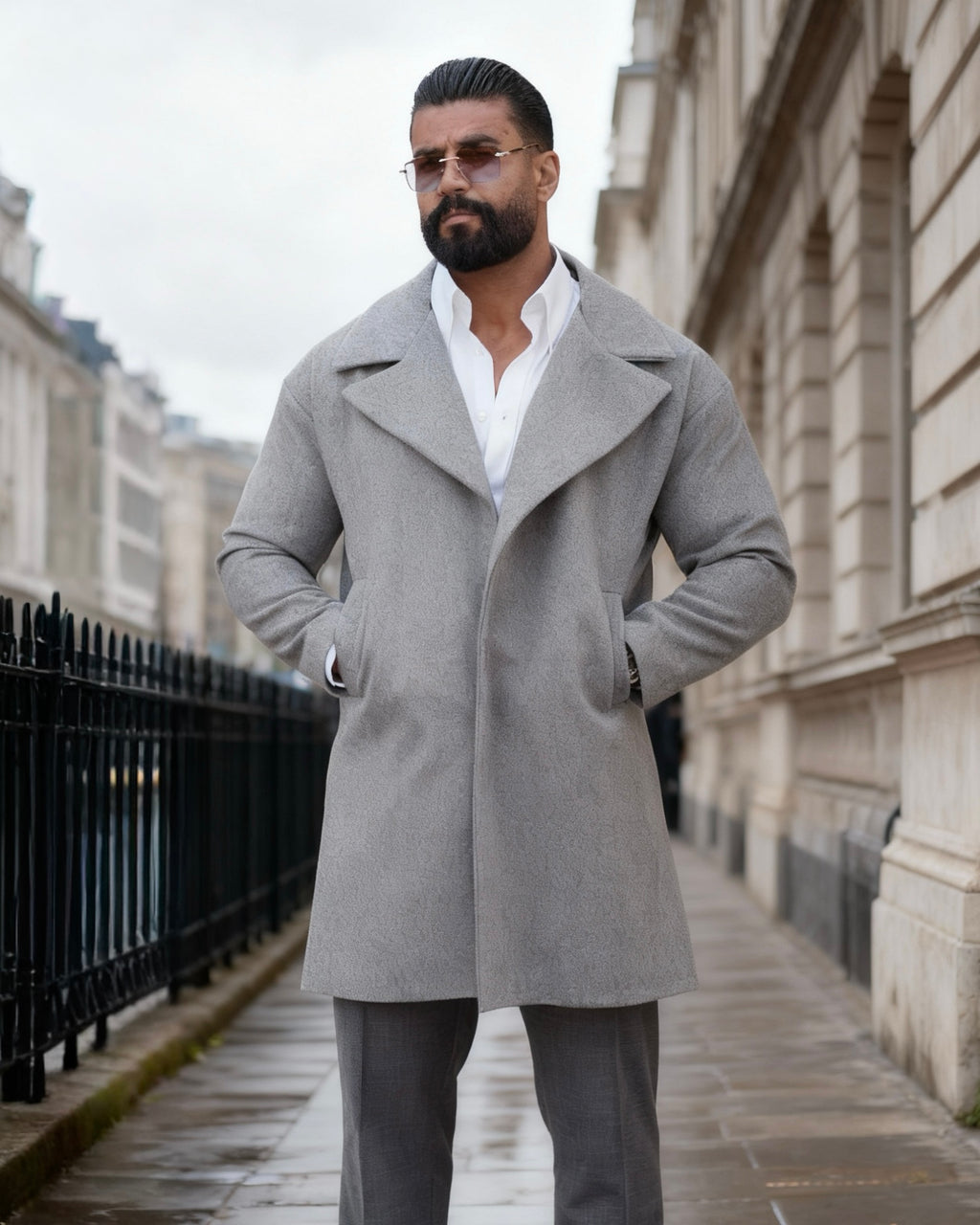 DAY ONE LONG WOOL COAT - D1B110