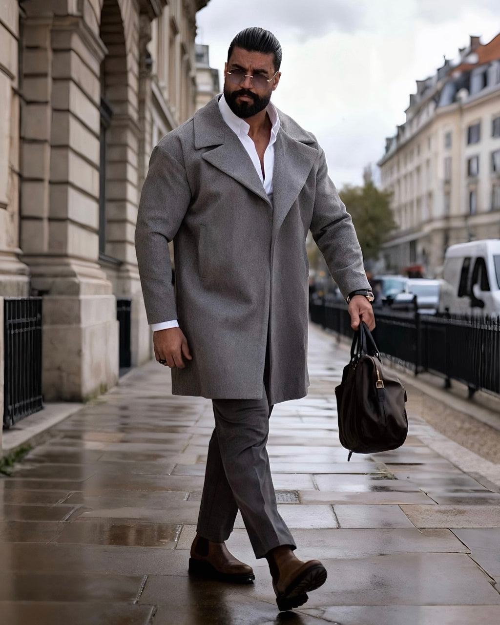 DAY ONE LONG WOOL COAT - D1B110