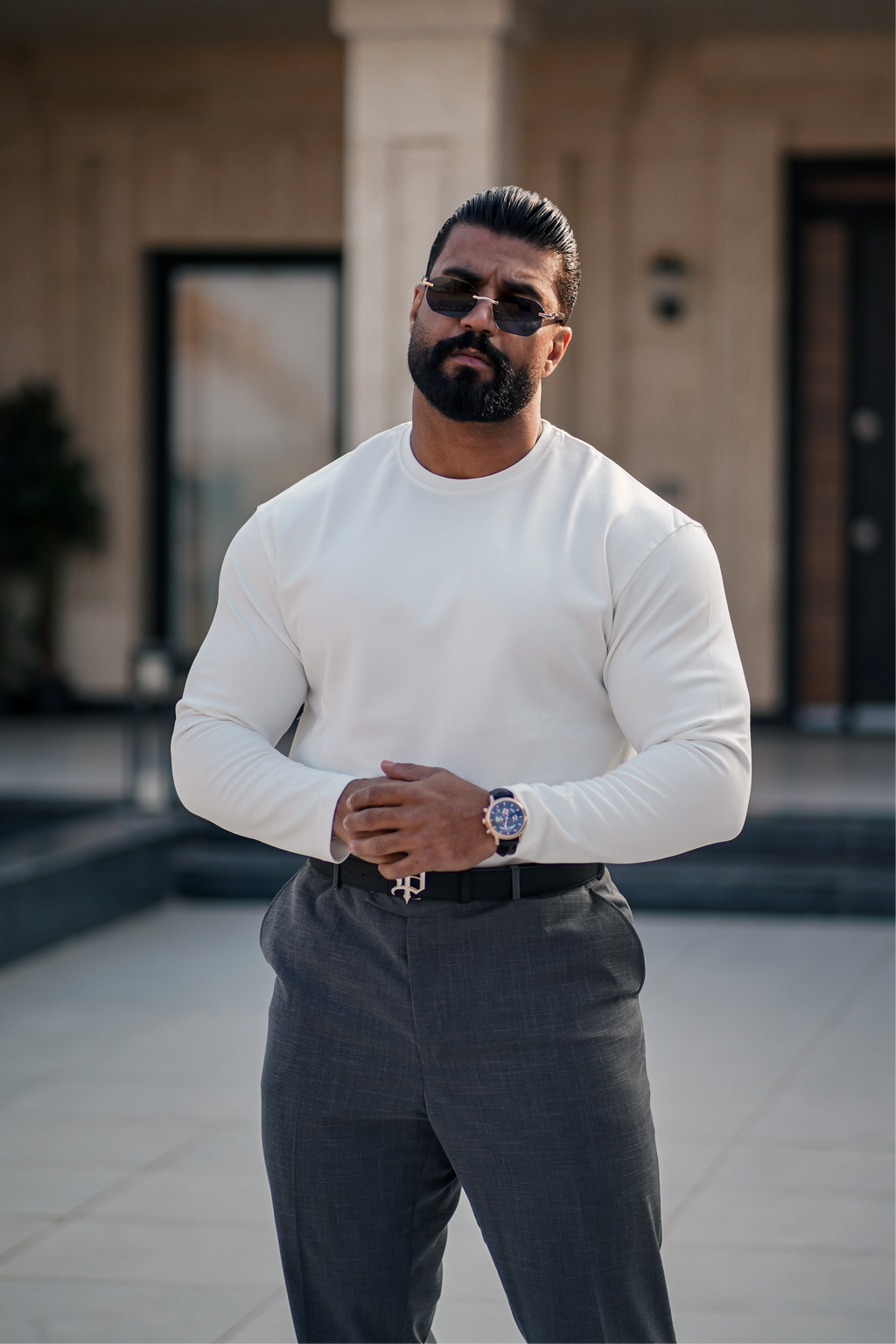 DAY ONE LONG SLEEVE CASUAL T-SHIRT - D1A106